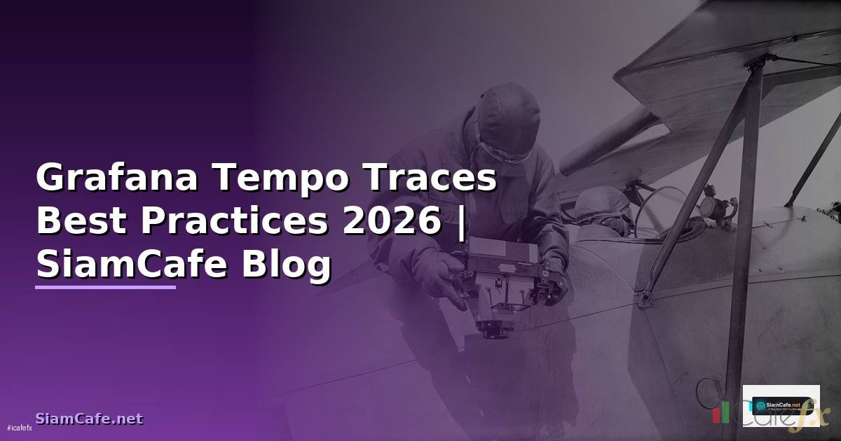 Grafana Tempo Traces Best Practices ที่ต้องรู้