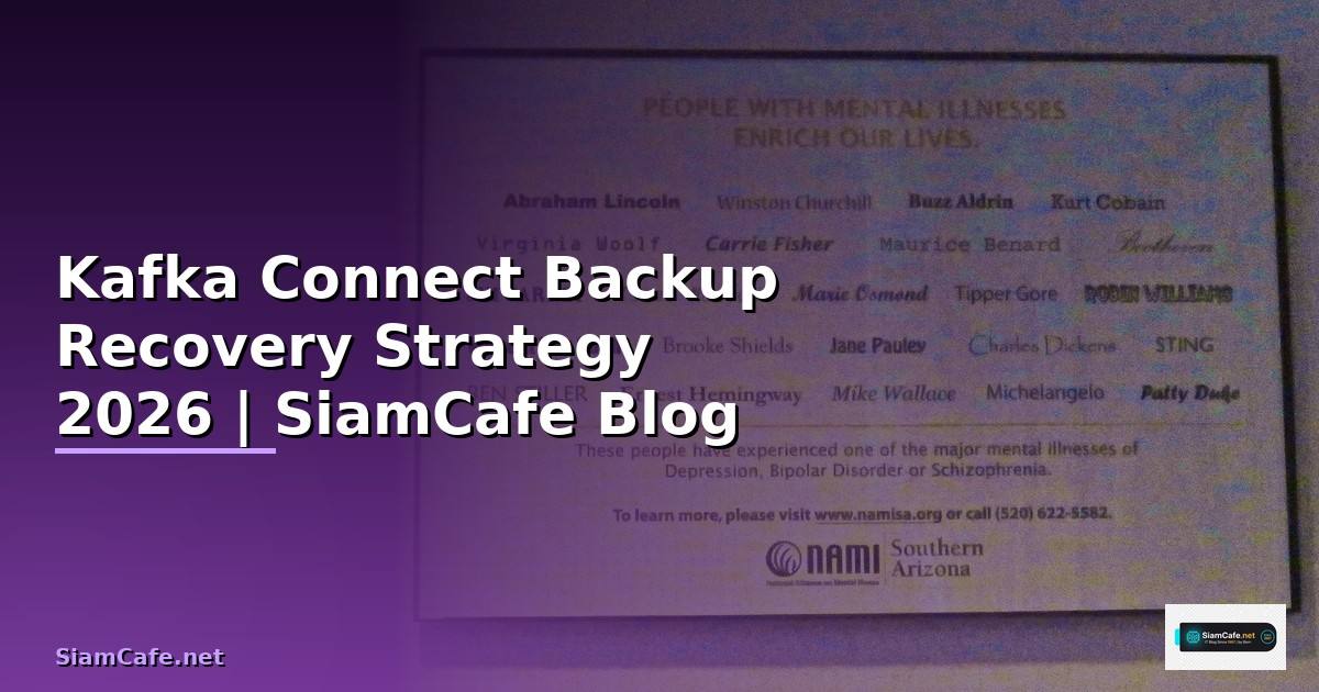 Kafka Connect Backup Recovery Strategy