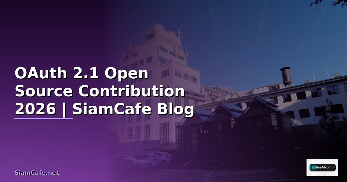 OAuth 2.1 Open Source Contribution