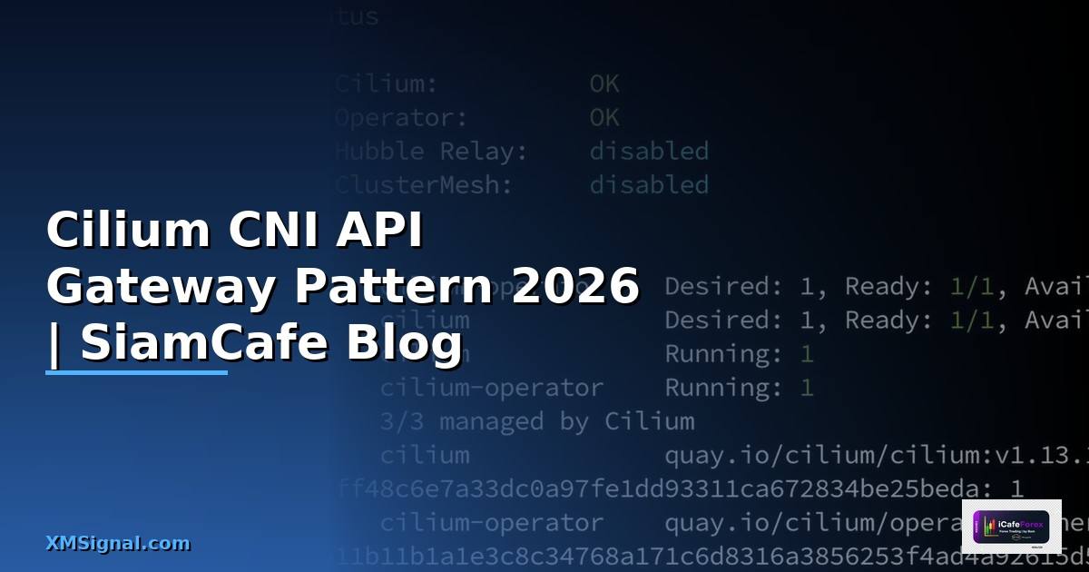 Cilium CNI API Gateway Pattern