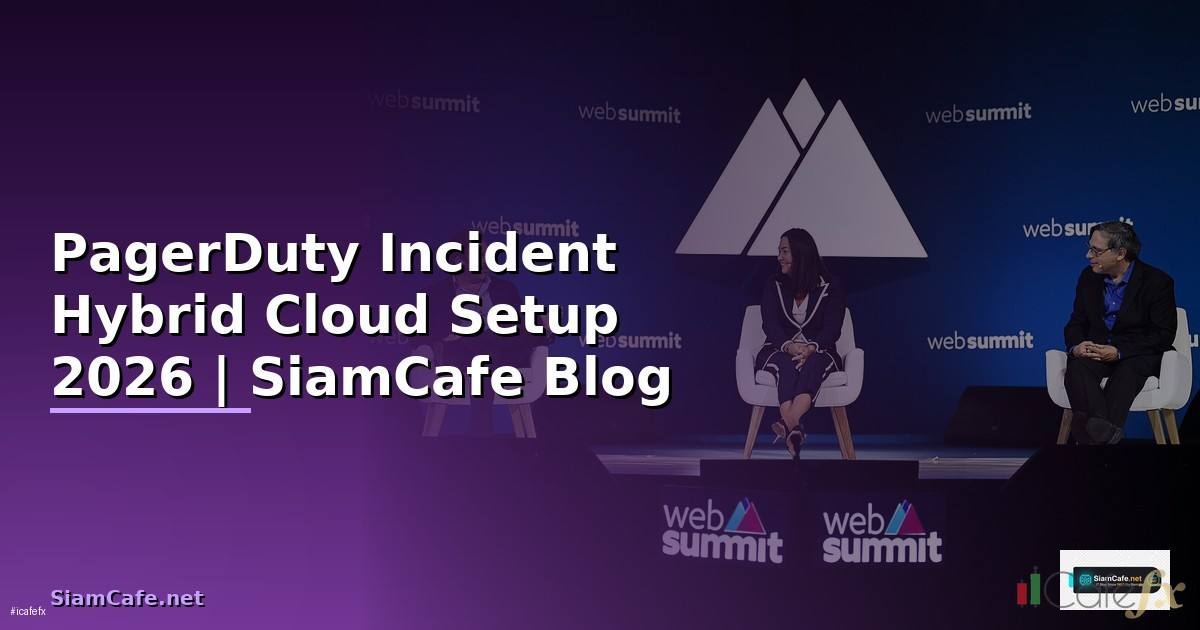 PagerDuty Incident Hybrid Cloud Setup