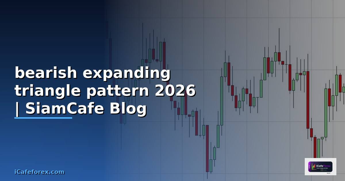 bearish expanding triangle pattern