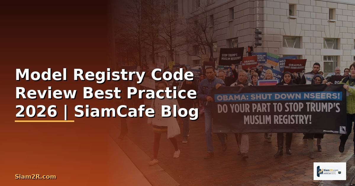 Model Registry Code Review Best Practice
