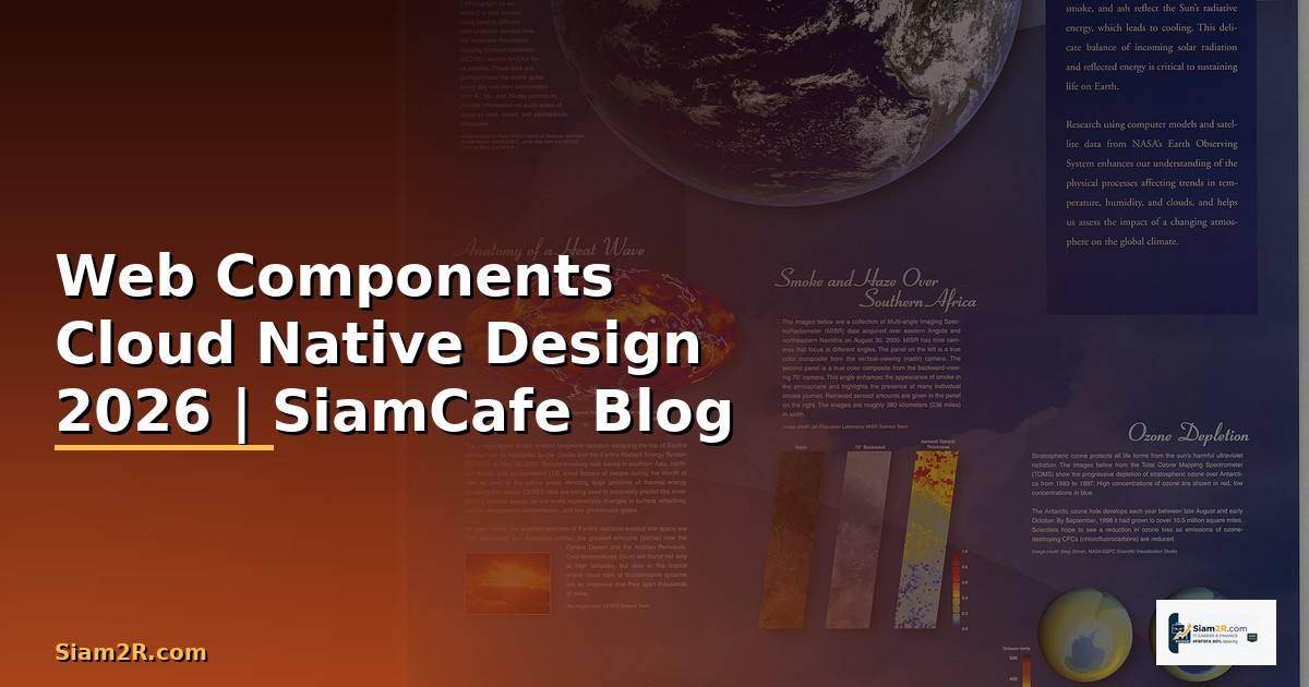 Web Components Cloud Native Design