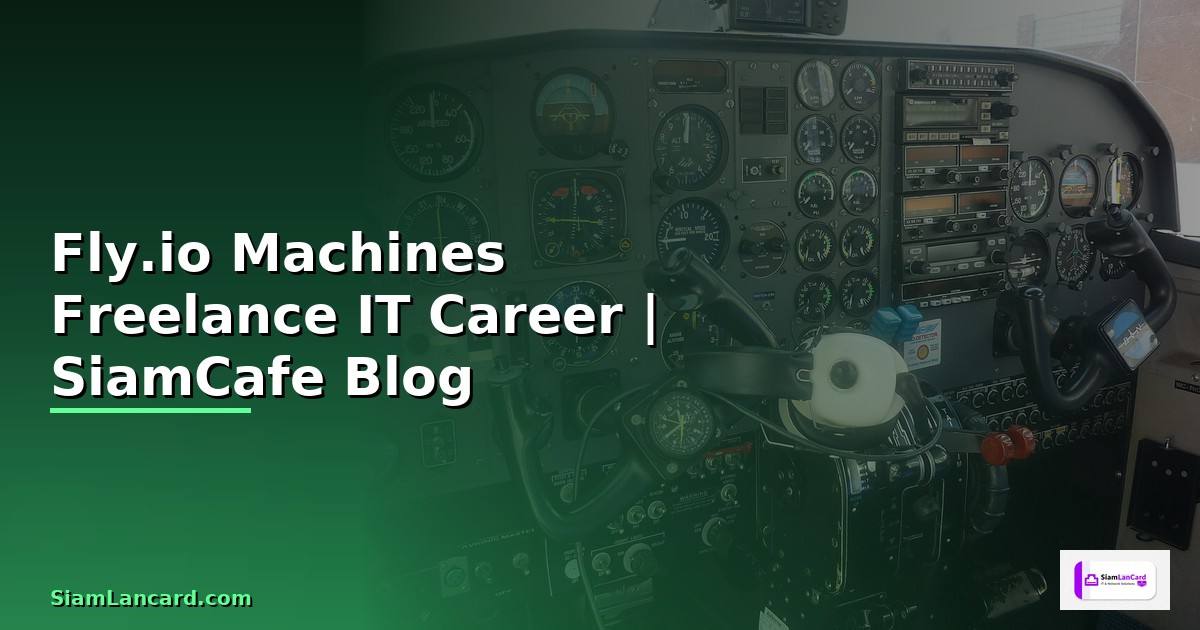 Fly.io Machines Freelance IT Career