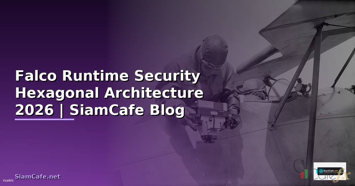 Falco Runtime Security Hexagonal Architecture