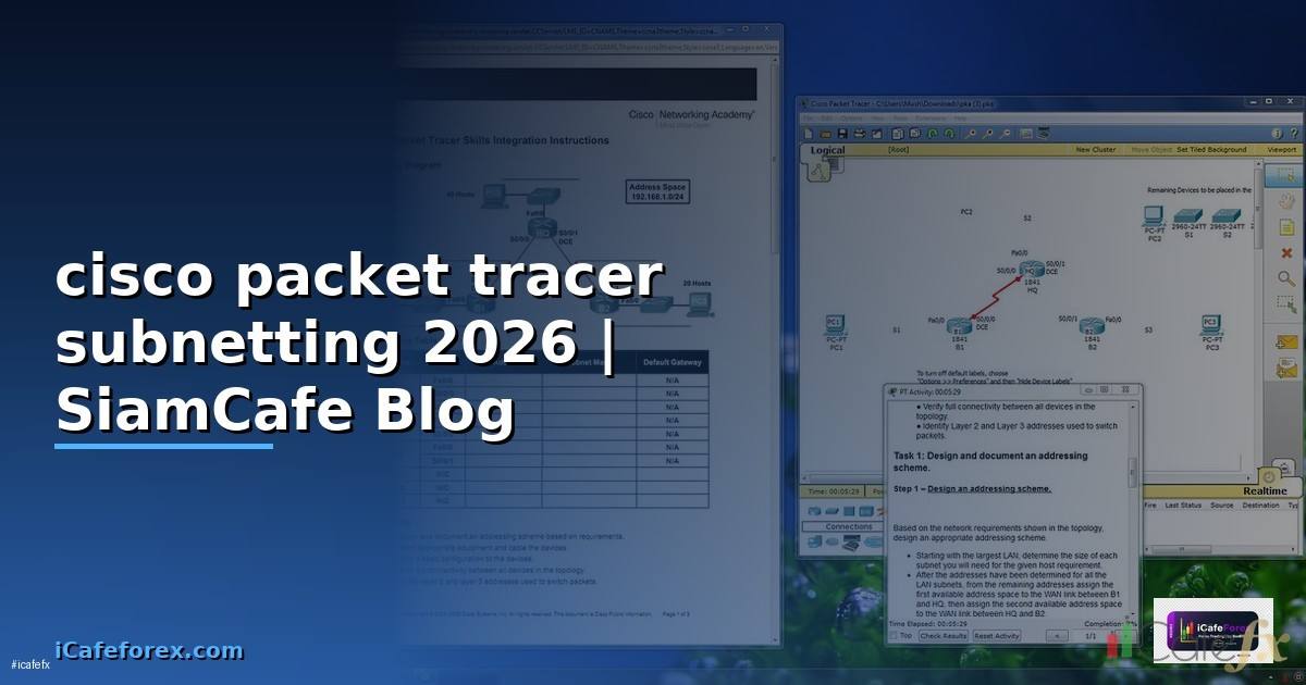 cisco packet tracer subnetting