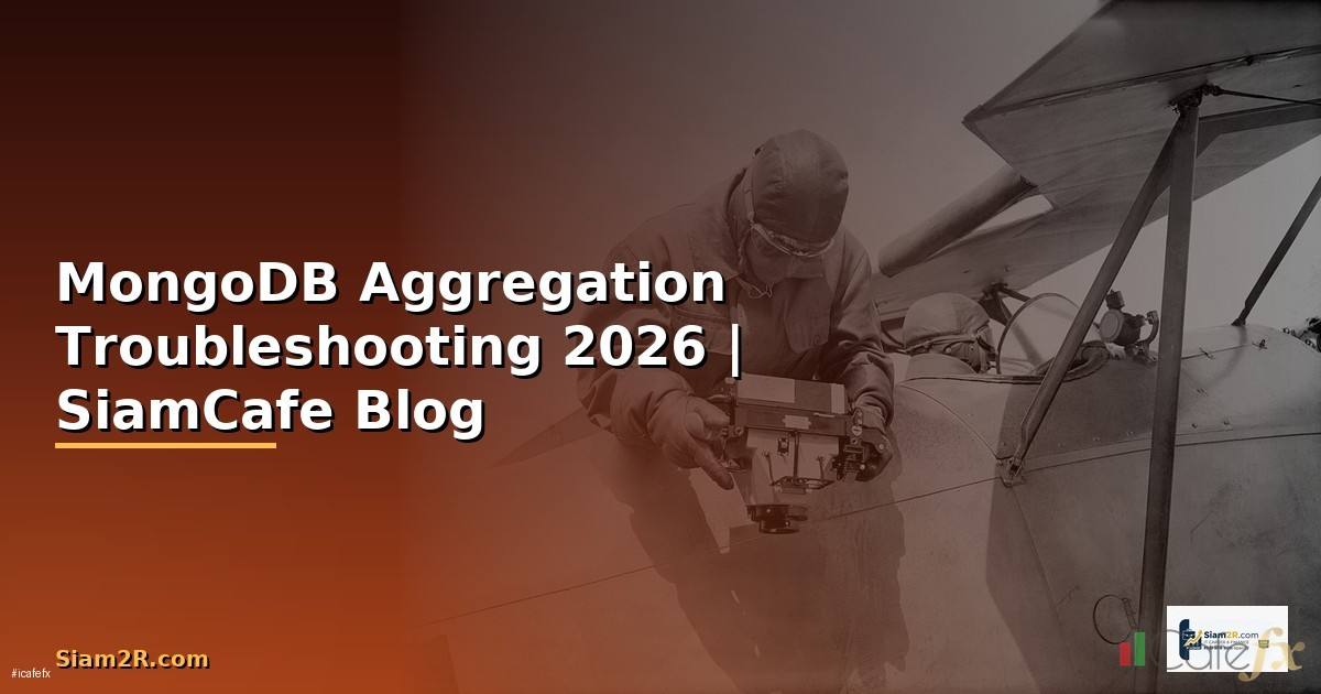 MongoDB Aggregation Troubleshooting แก้ปัญหา