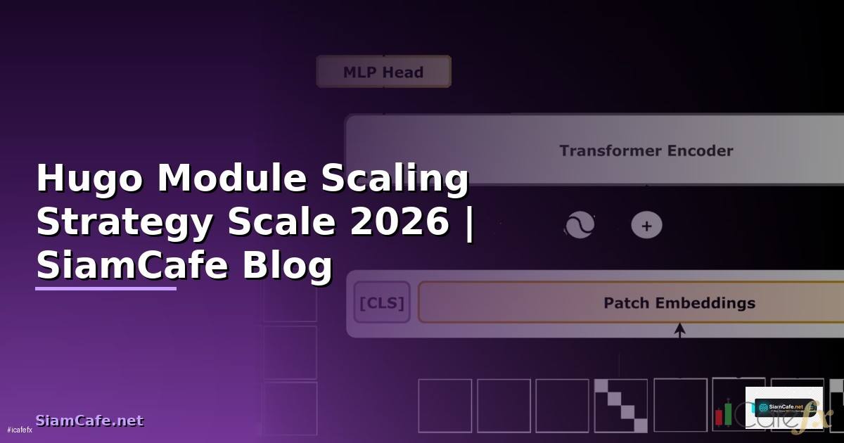 Hugo Module Scaling Strategy วิธี Scale