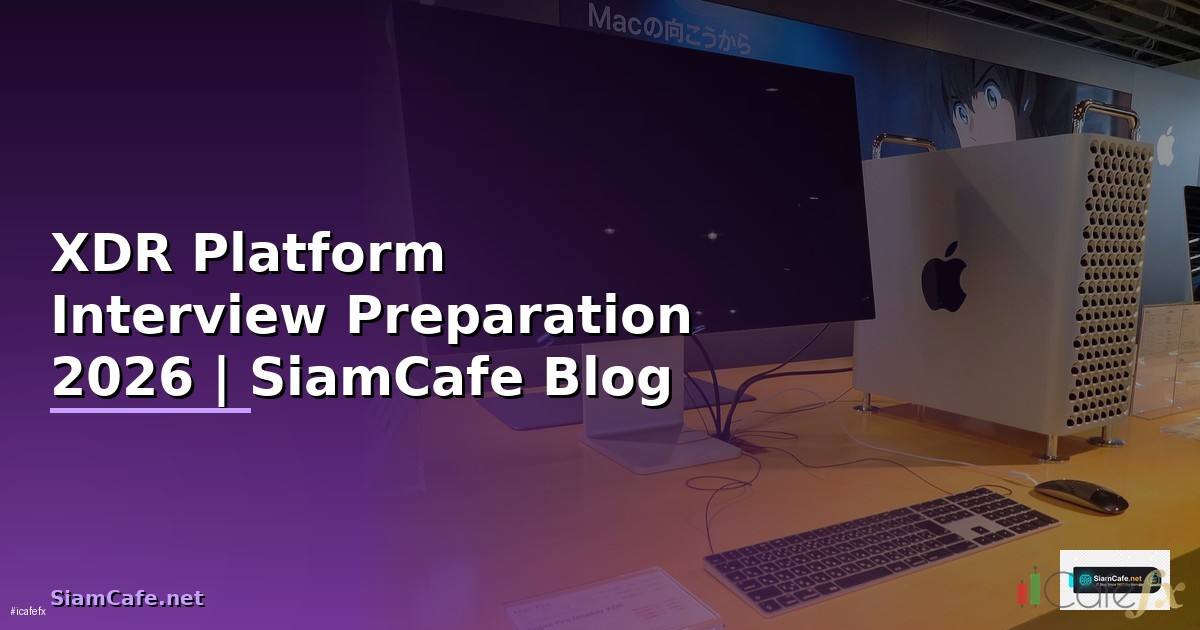 XDR Platform Interview Preparation