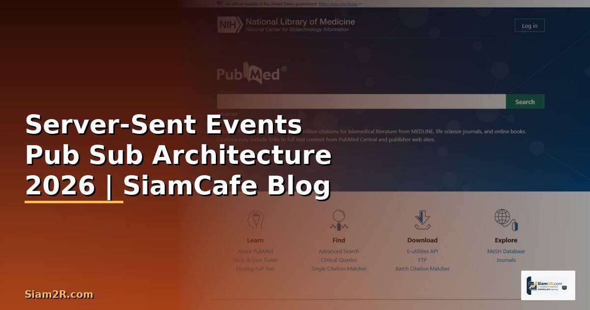 Server-Sent Events Pub Sub Architecture