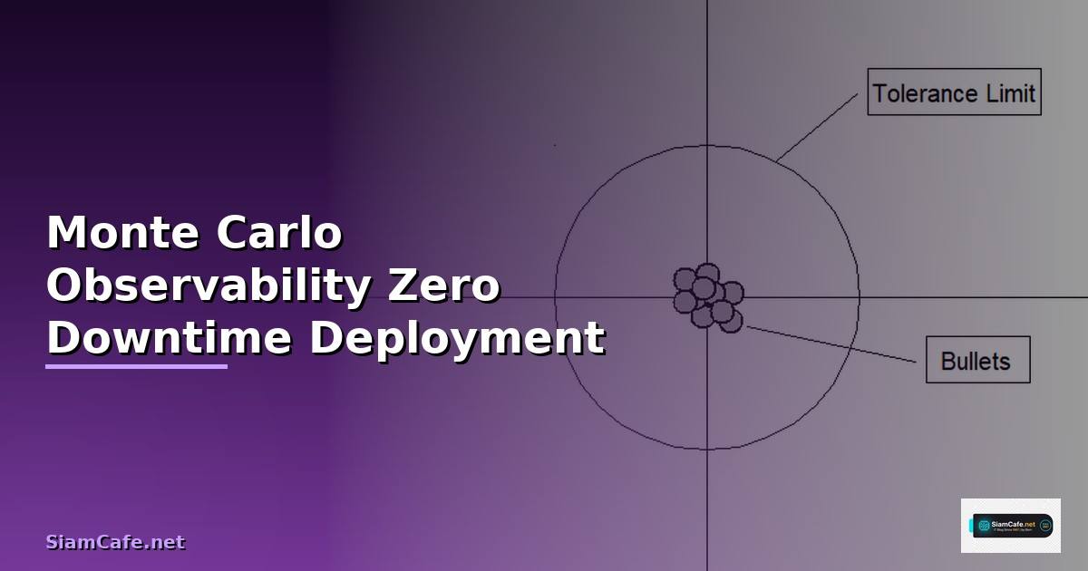 Monte Carlo Observability Zero Downtime