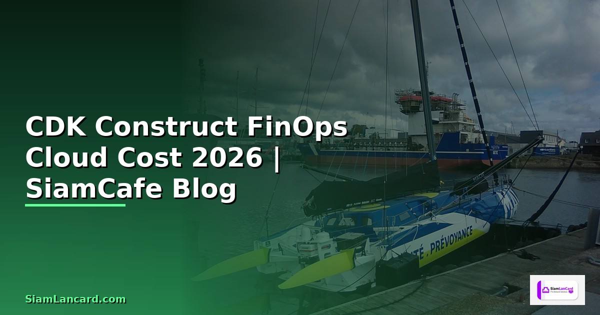 CDK Construct FinOps Cloud Cost