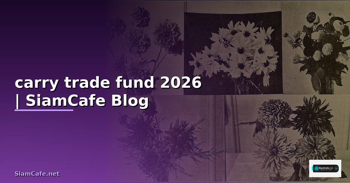 carry trade fund — ข้อมูลครบถ้วน 2026
