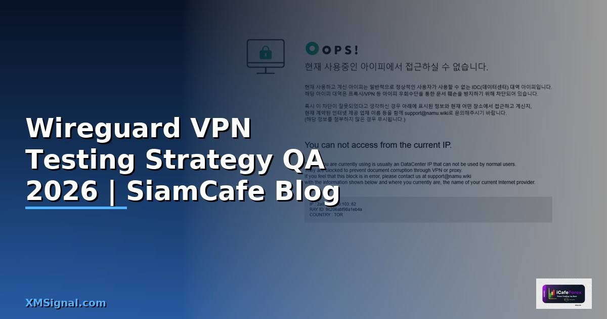 Wireguard VPN Testing Strategy QA