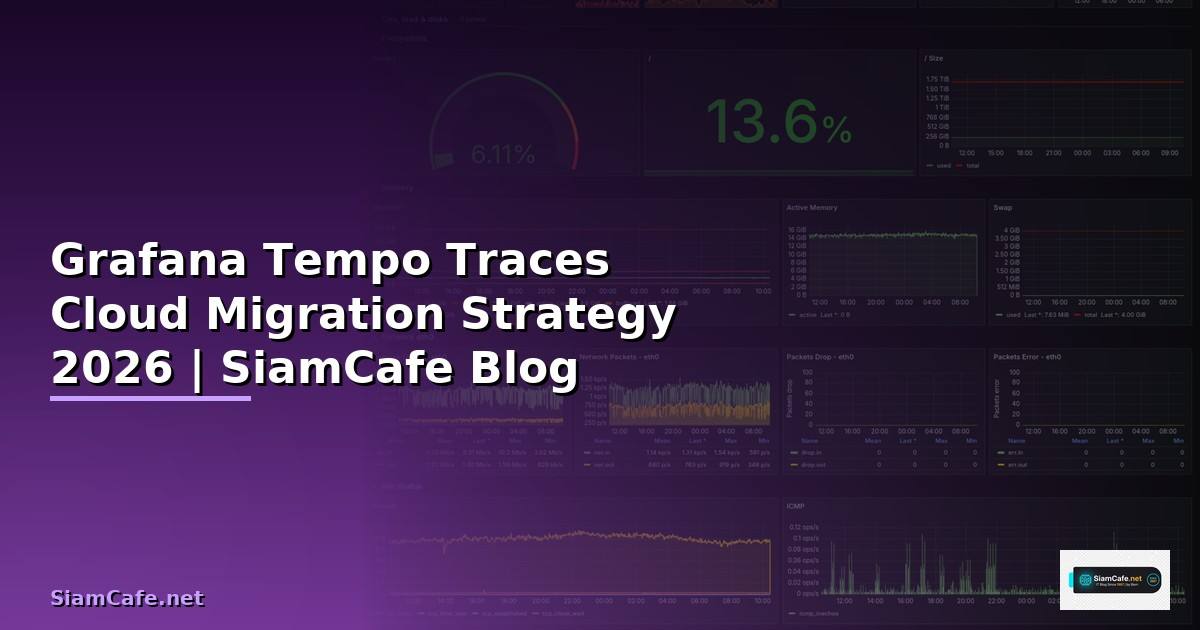 Grafana Tempo Traces Cloud Migration Strategy