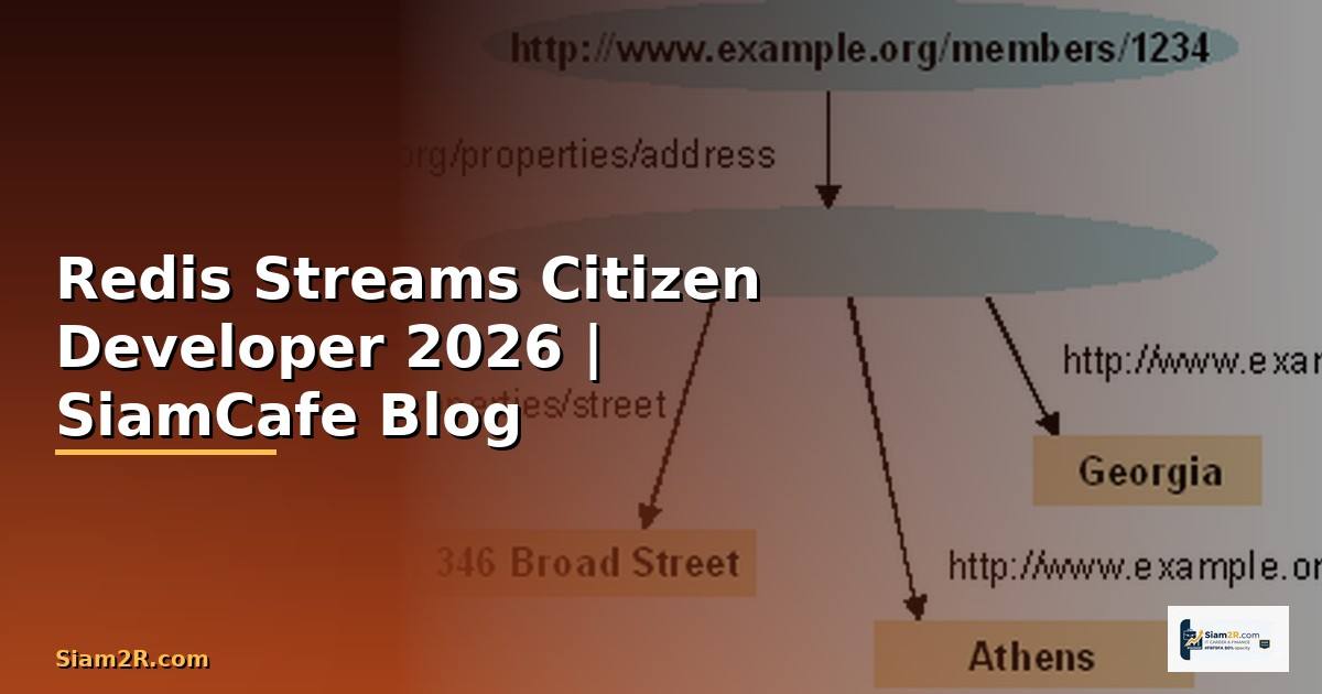 Redis Streams Citizen Developer
