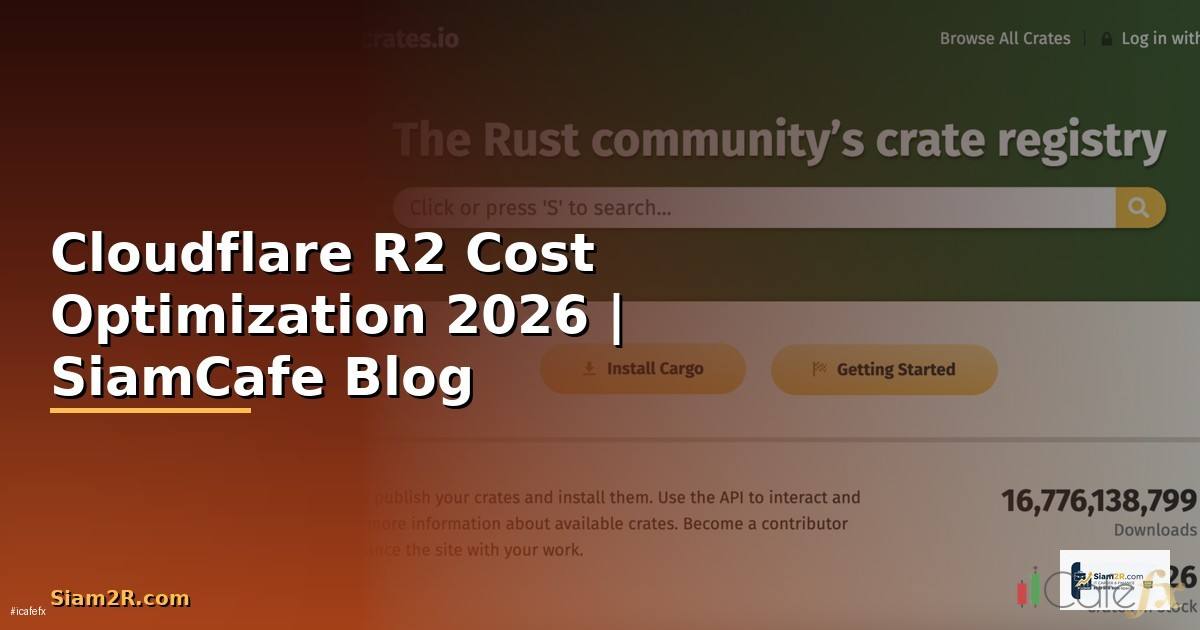 Cloudflare R2 Cost Optimization ลดค่าใช้จ่าย