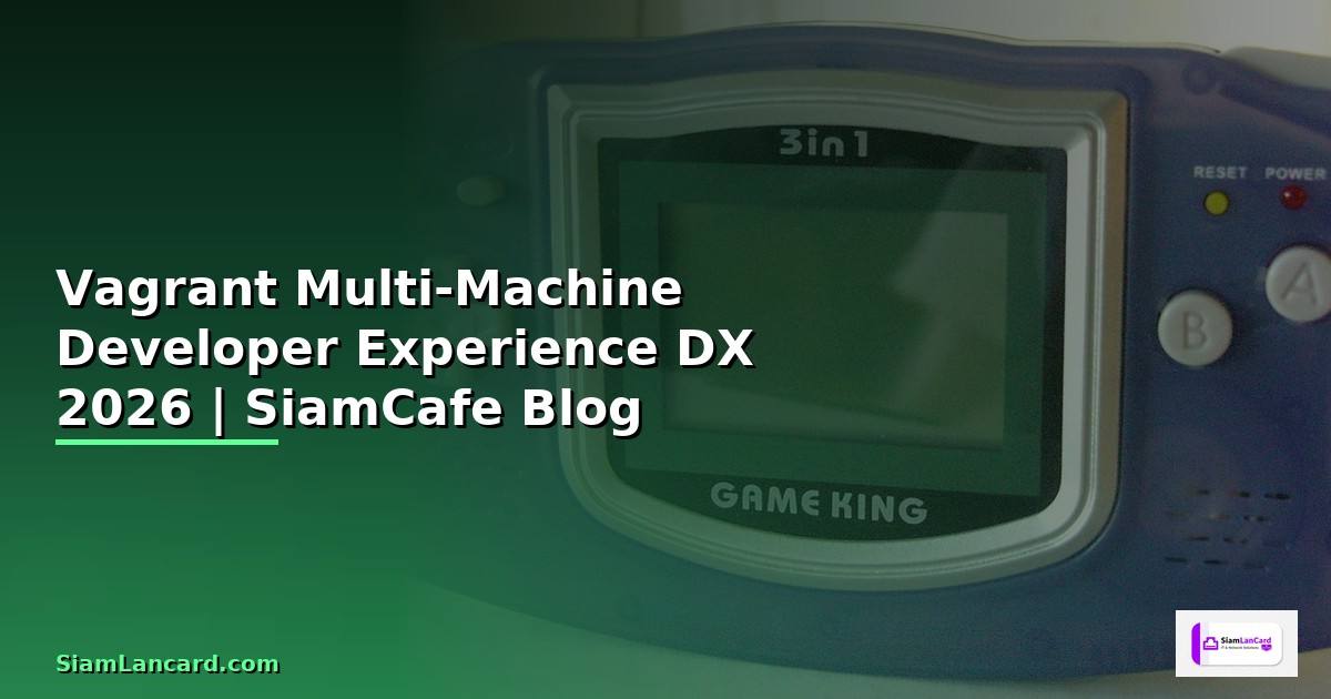 Vagrant Multi-Machine Developer Experience DX