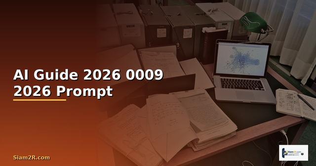 AI สร้างภาพ Guide 2026 0009 — คู่มือ 2026 —