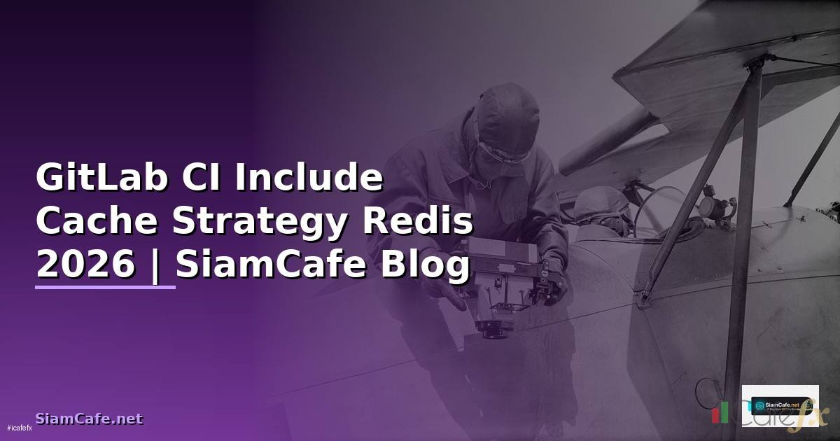 GitLab CI Include Cache Strategy Redis