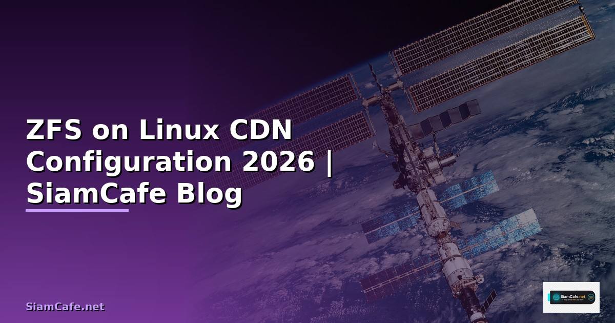 ZFS on Linux CDN Configuration