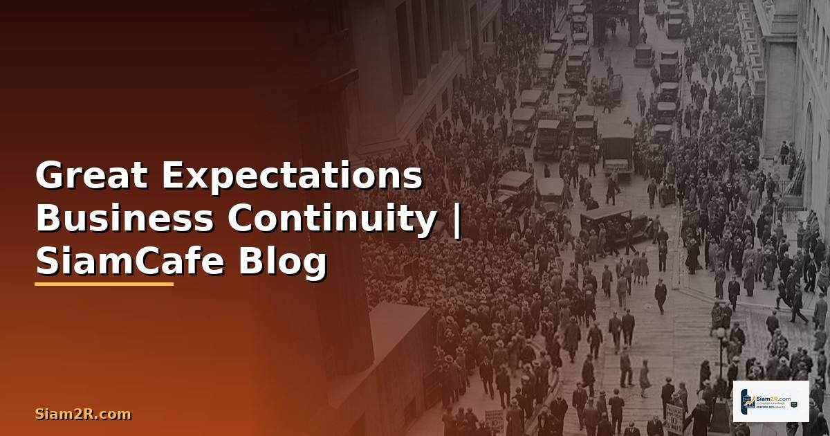 Great Expectations Business Continuity