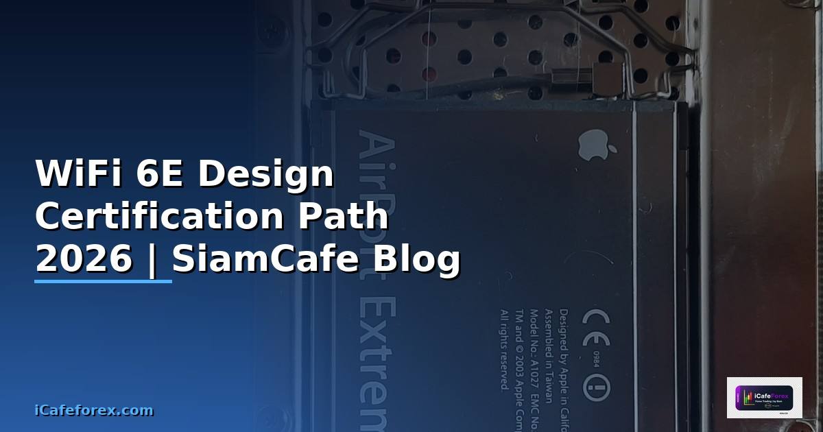 WiFi 6E Design Certification Path