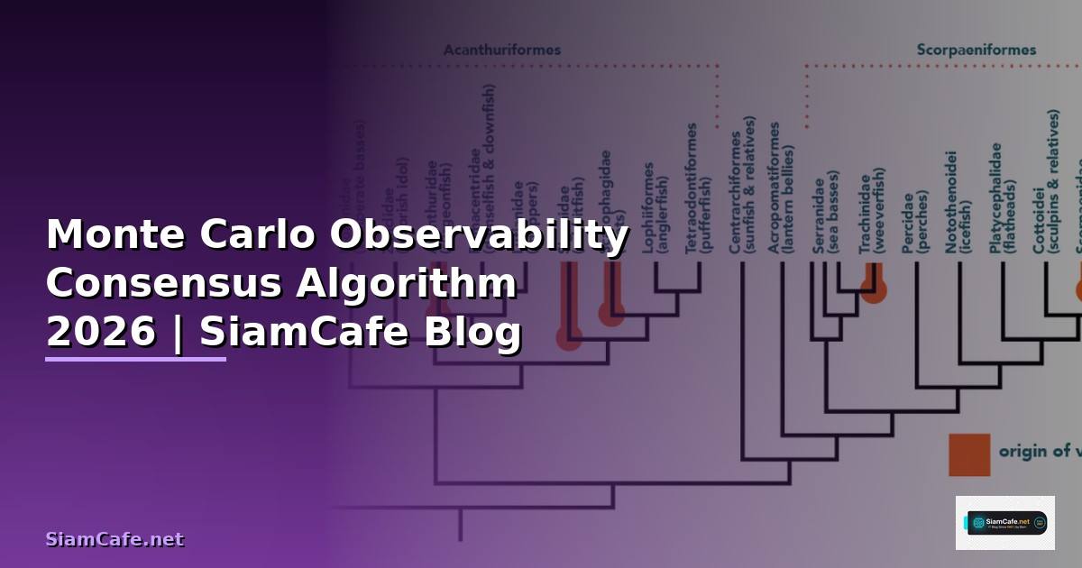Monte Carlo Observability Consensus Algorithm