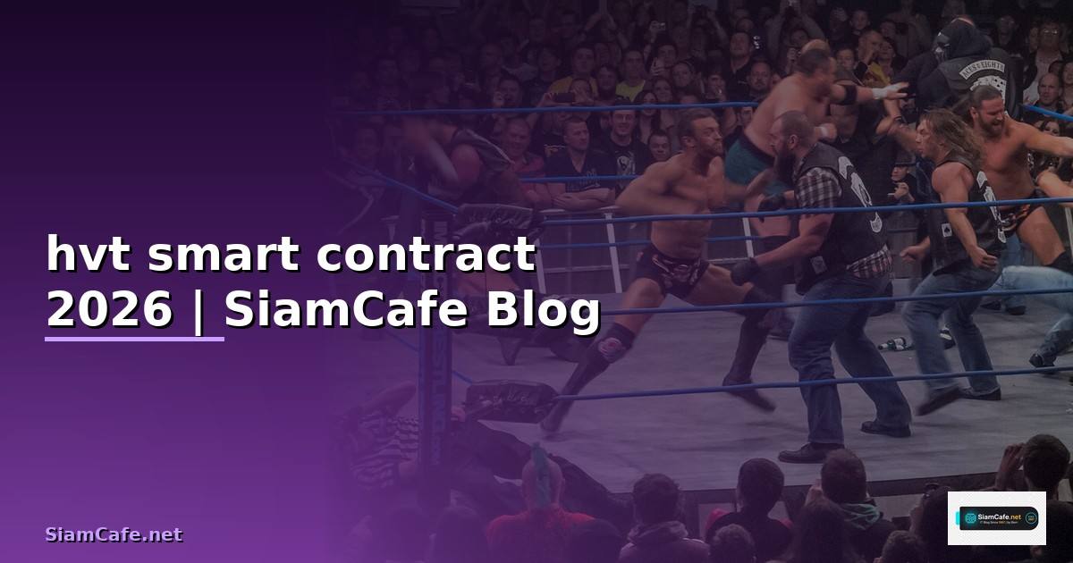 hvt smart contract — ข้อมูลครบถ้วน 2026