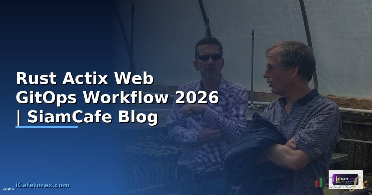 Rust Actix Web GitOps Workflow