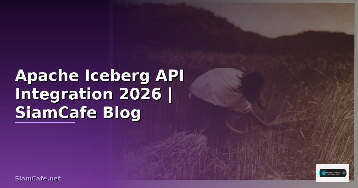 Apache Iceberg API Integration เชื่อมต่อระบบ