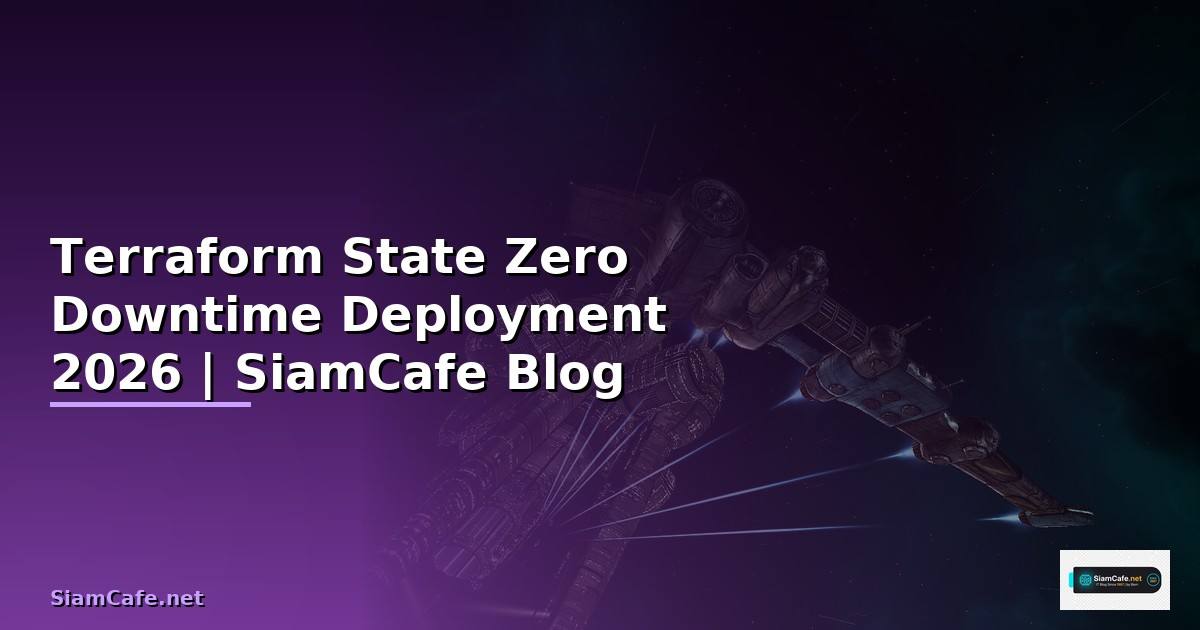 Terraform State Zero Downtime Deployment