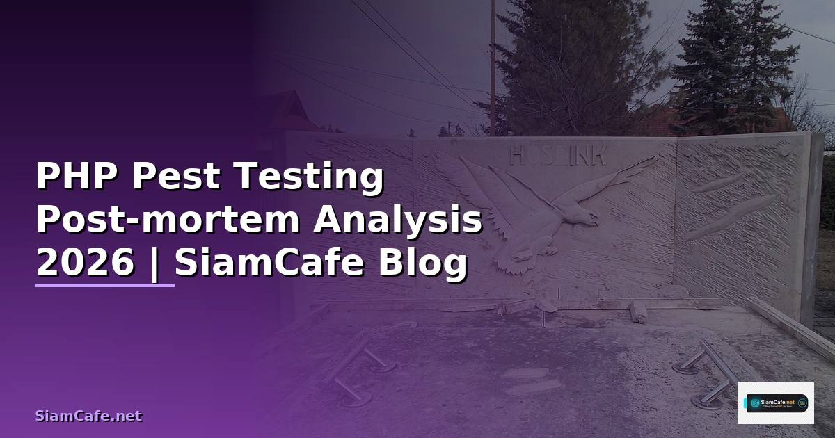 PHP Pest Testing Post-mortem Analysis
