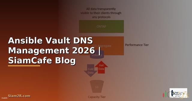 Ansible Vault DNS Management — คู่มือฉบับสมบูรณ์ 2026