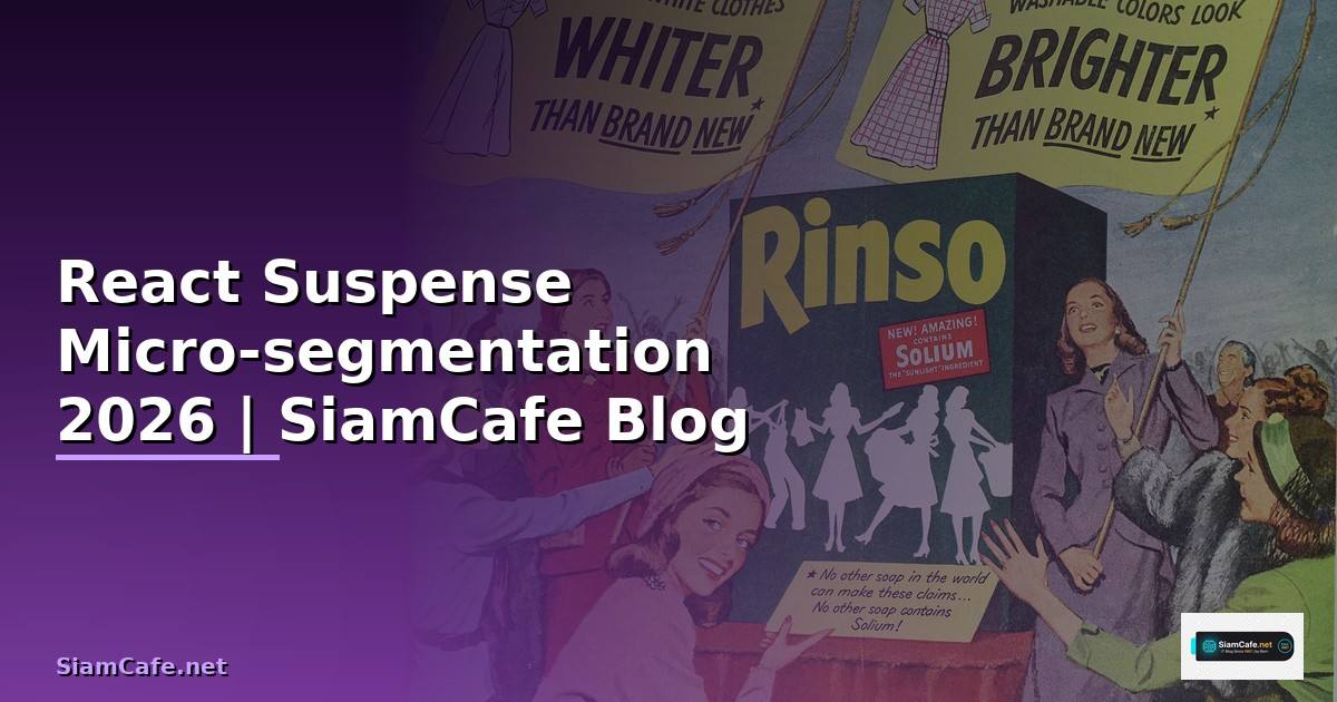 React Suspense Micro-segmentation