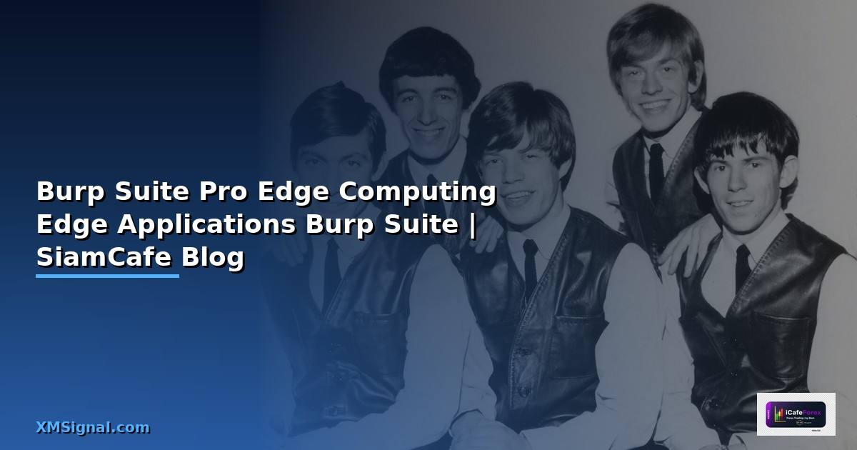 Burp Suite Pro กับ Edge Computing —