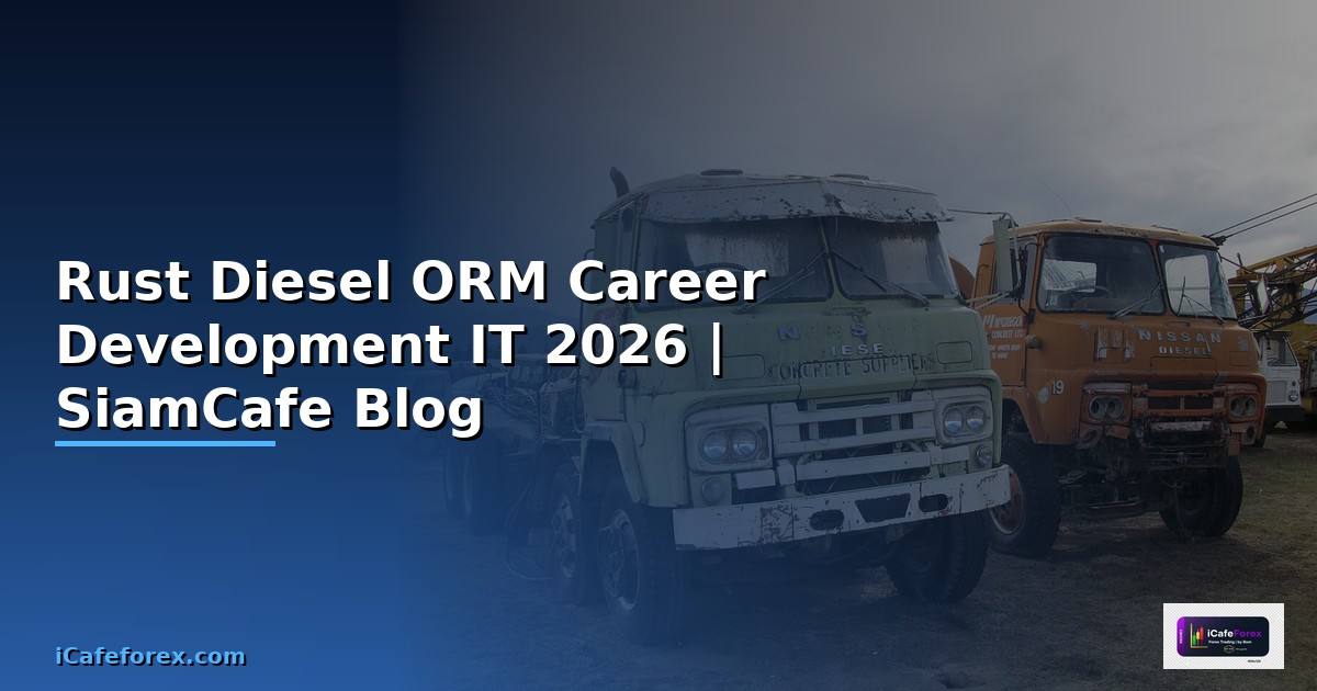 Rust Diesel ORM Career Development IT