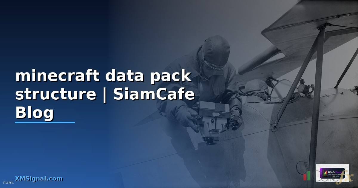 minecraft data pack structure