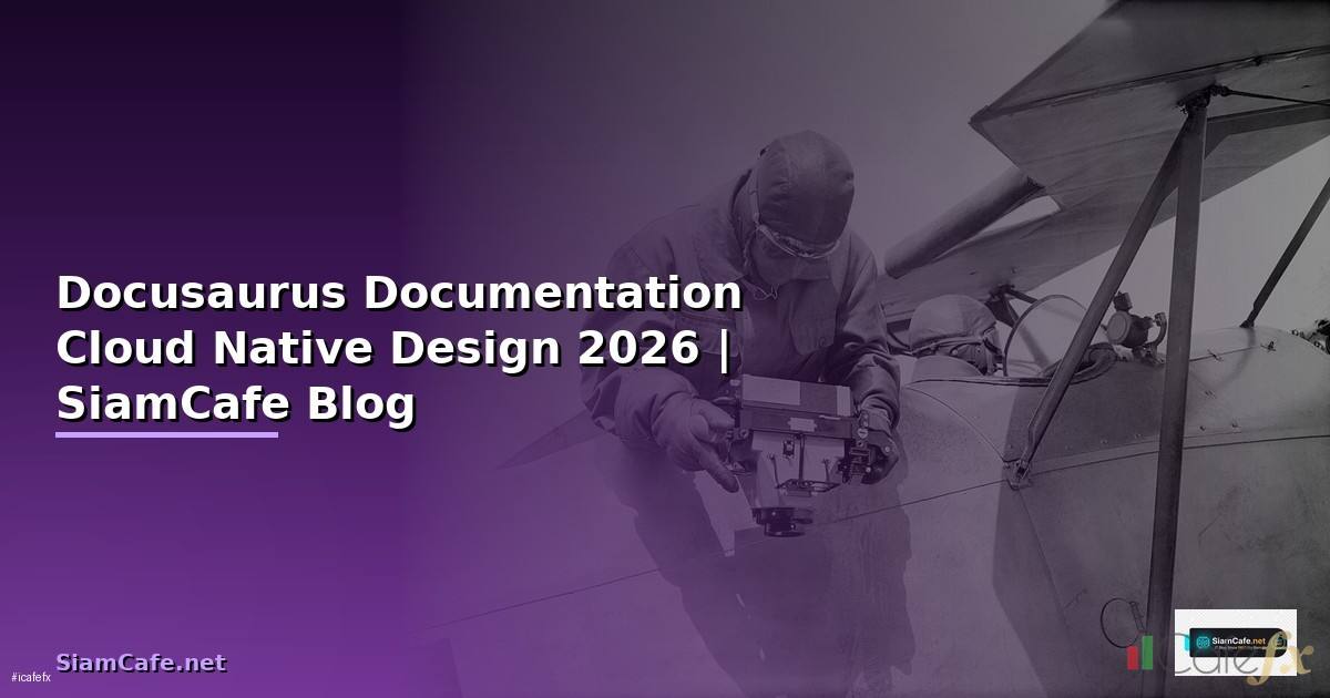 Docusaurus Documentation Cloud Native Design