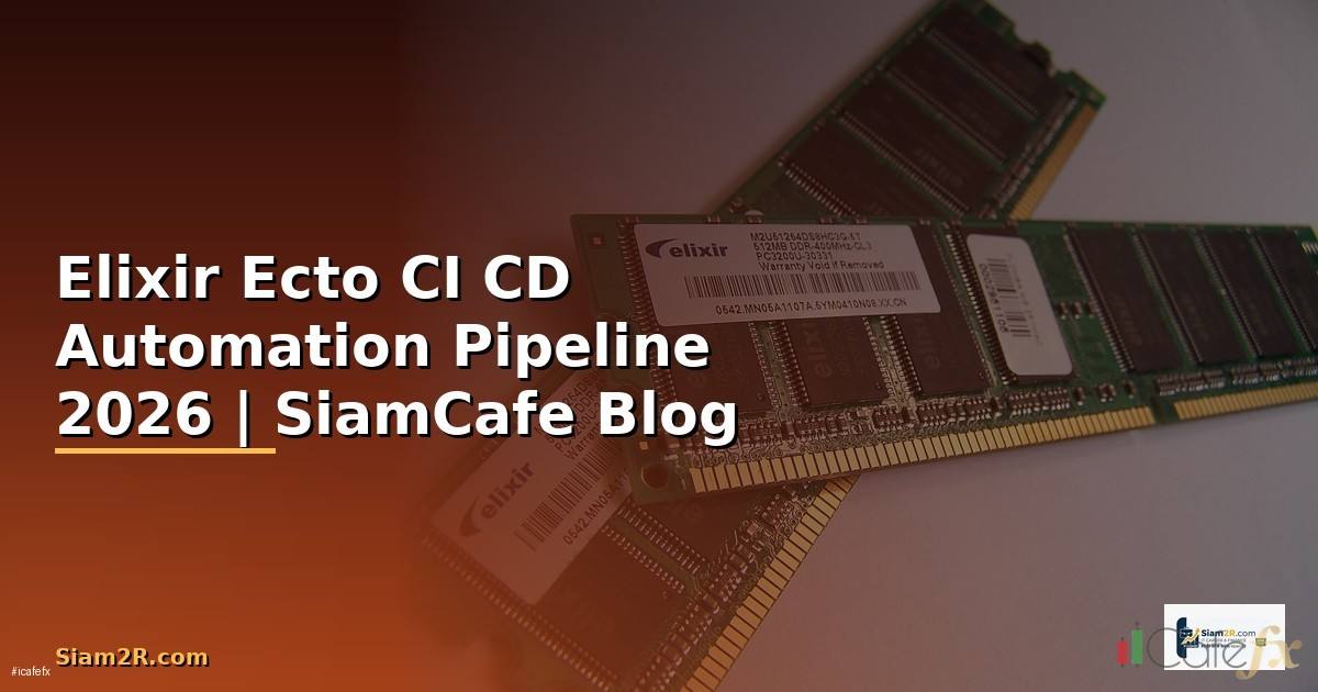 Elixir Ecto CI CD Automation Pipeline