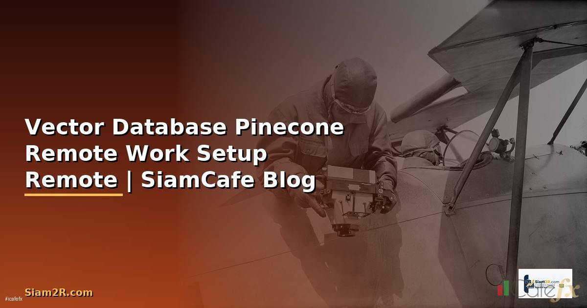 Vector Database Pinecone Remote Work Setup —