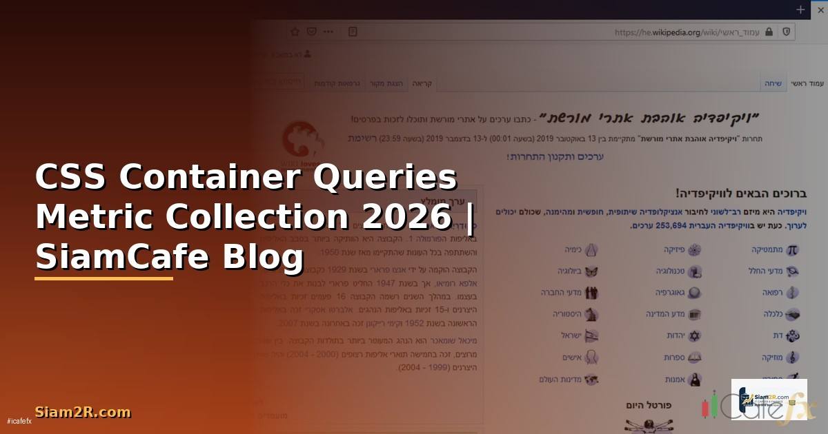 CSS Container Queries Metric Collection