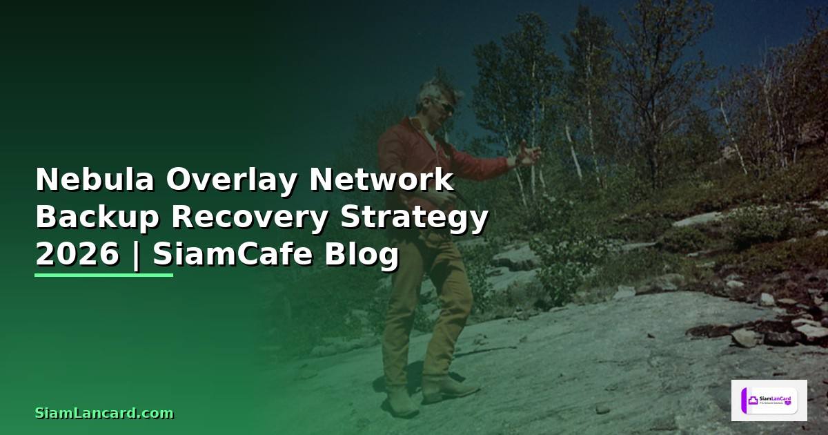 Nebula Overlay Network Backup Recovery Strategy