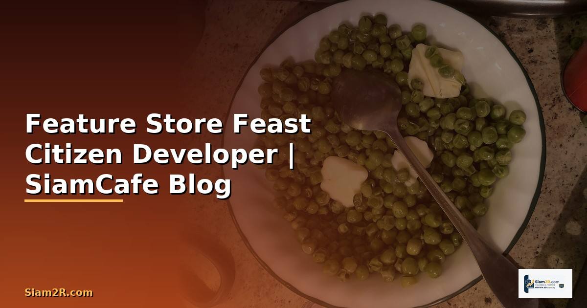 Feature Store Feast Citizen Developer