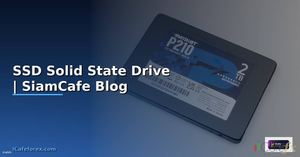 ฮาร์ดดิส SSD คืออะไร — ทำความเข้าใจ Solid State