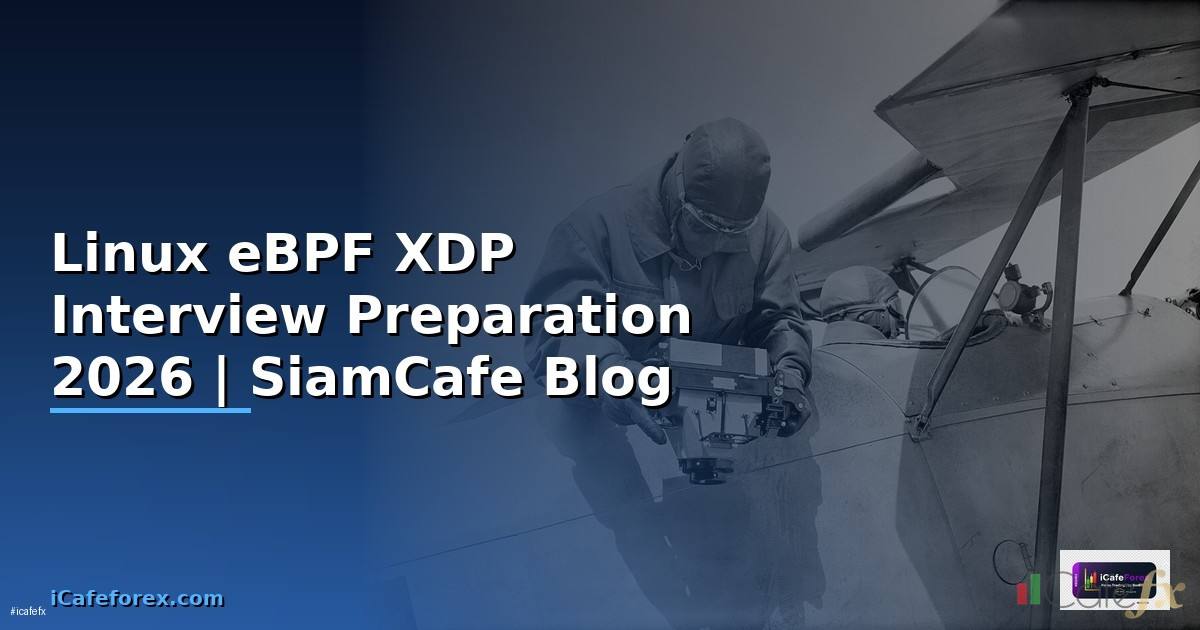 Linux eBPF XDP Interview Preparation — คู่มือฉบับสมบูรณ์ 2026