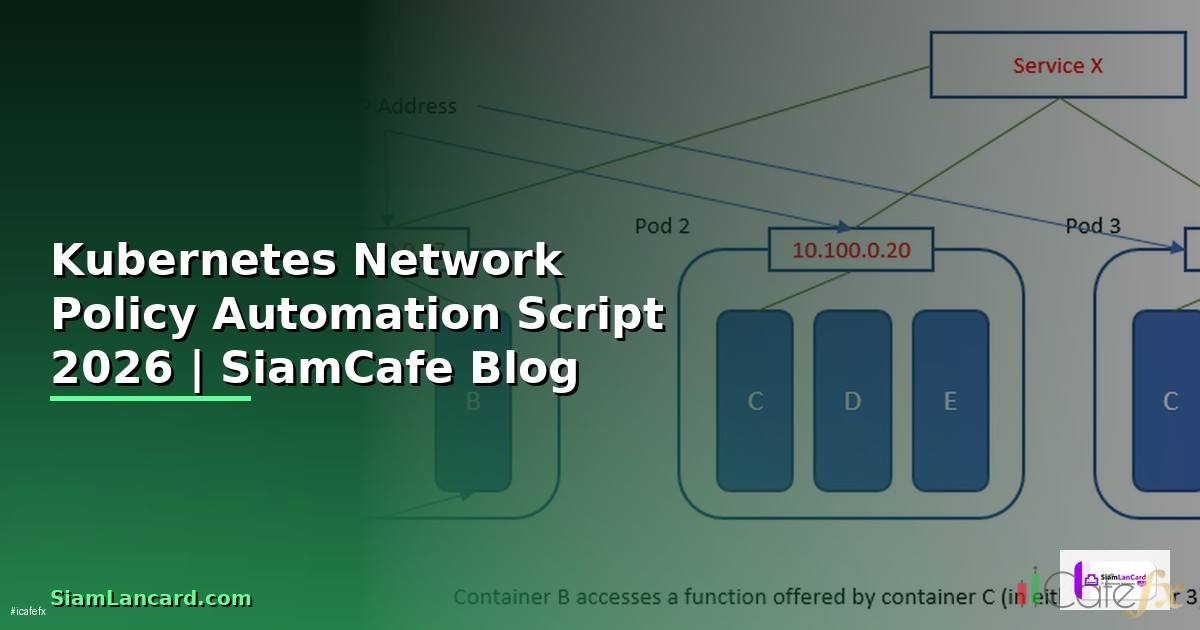 Kubernetes Network Policy Automation Script