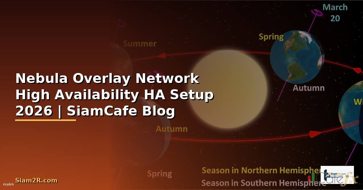 Nebula Overlay Network High Availability HA Setup