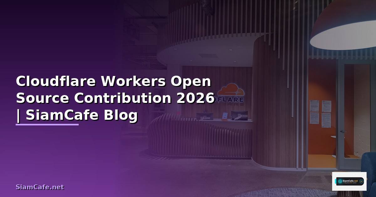 Cloudflare Workers Open Source Contribution
